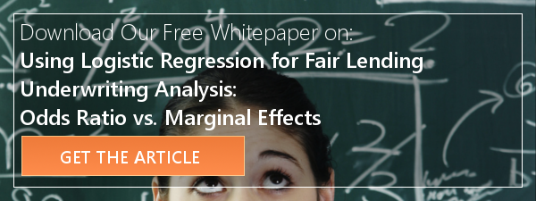 Get our whitepaper on Using Logistic Regression for Fair Lending Underwriting Analysis