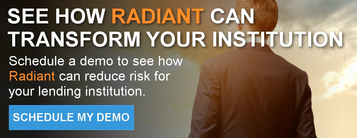 Schedule a demo of our Radiant Lending loan origination software